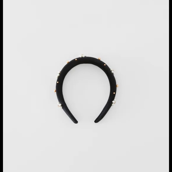 Zara Kids Velvet Headband - Picture 2 of 4